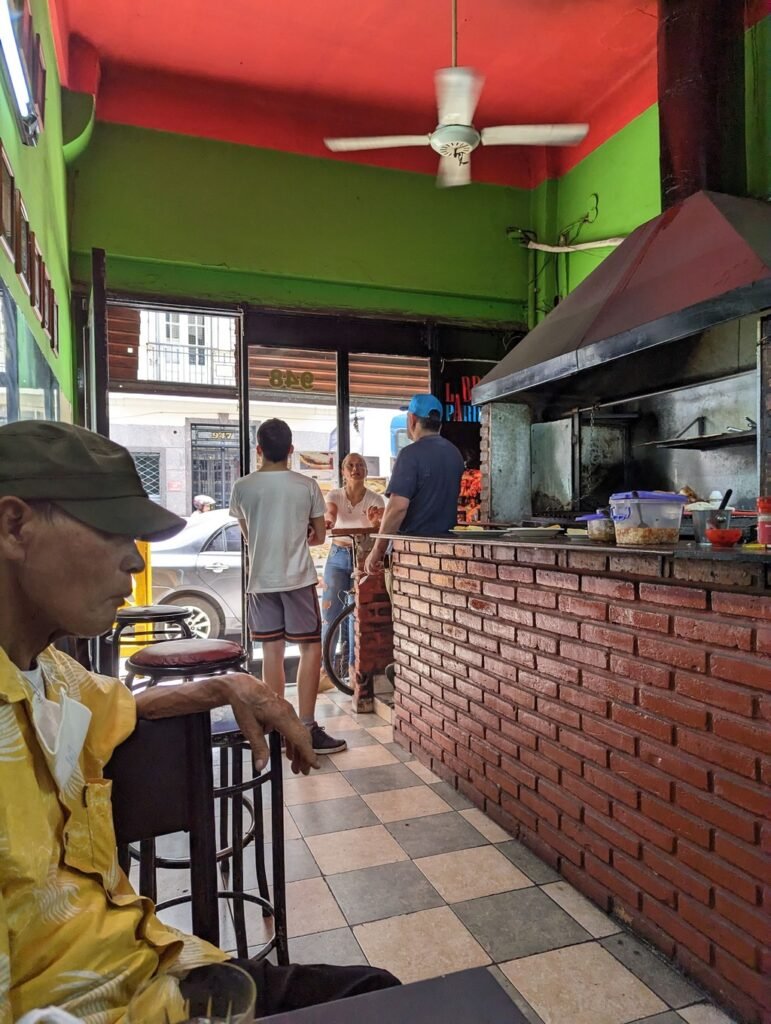 Family-ran lunch spot in Bueno Aires, Argentina