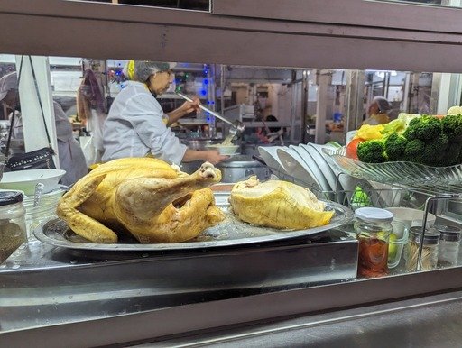 Cusco San Pedro Market chicken