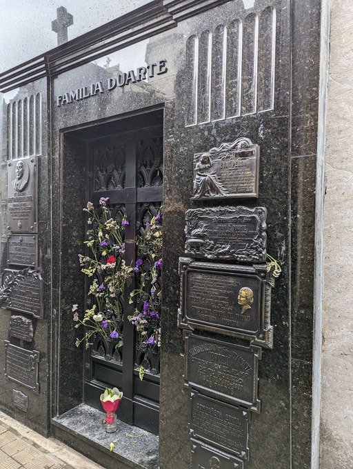 Eva Perón's tomb