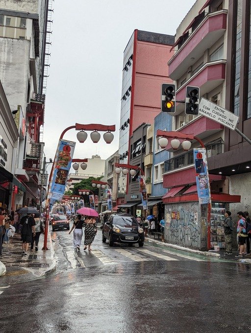 liberdade, Japan town in São Paulo, Brazil