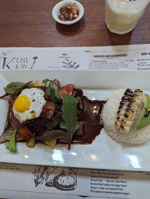 Lomo Saltado, a peruvian beef dish