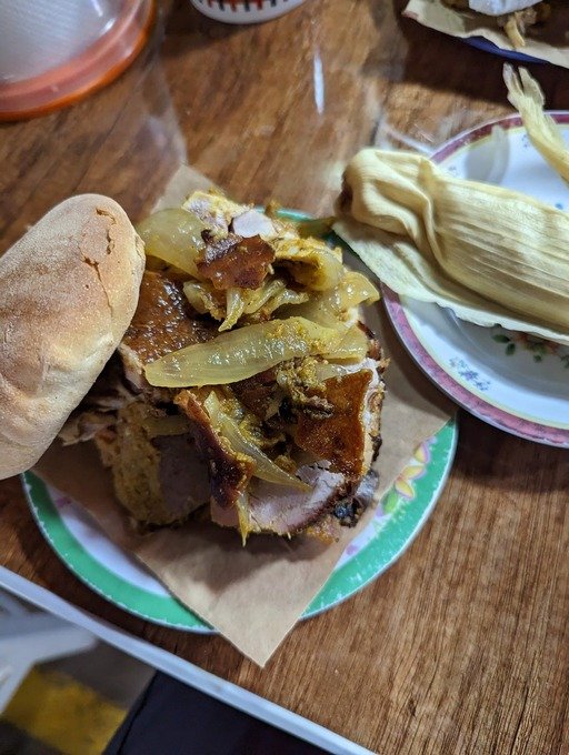Peruvian Pork Sandwich