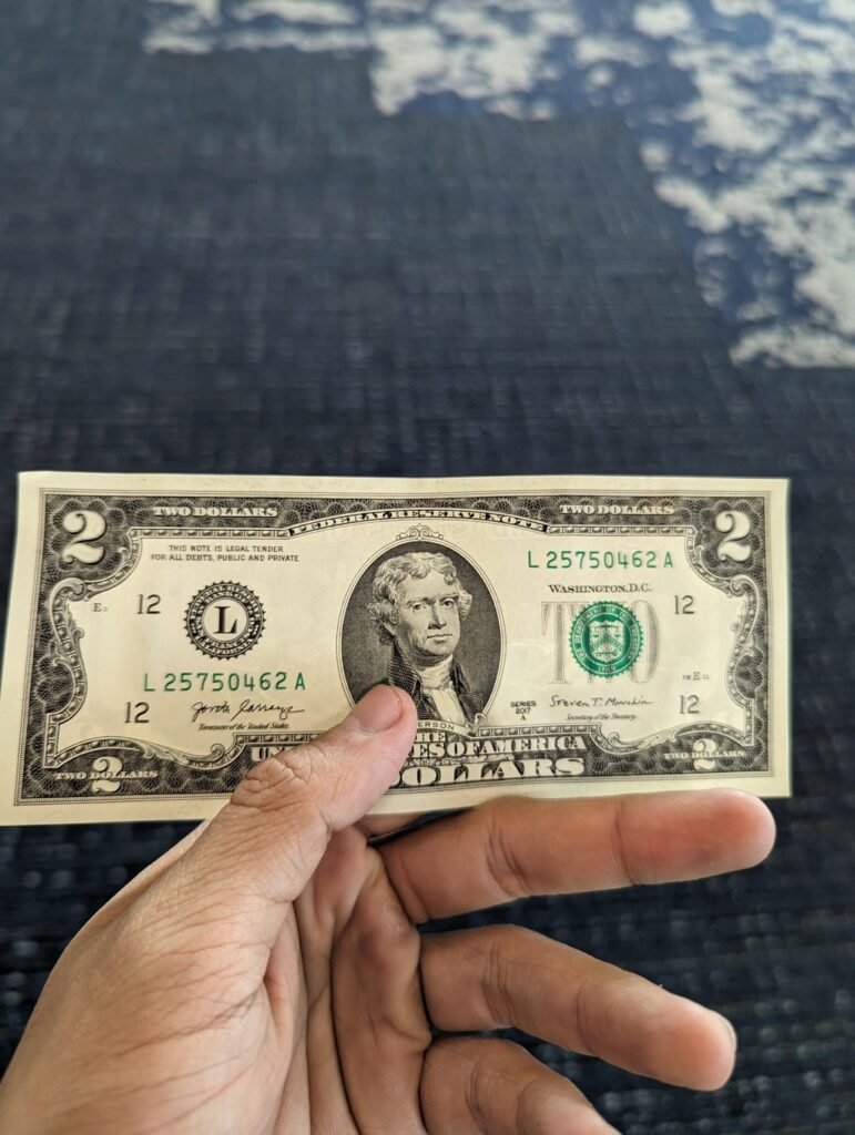 $2 USD in Quito