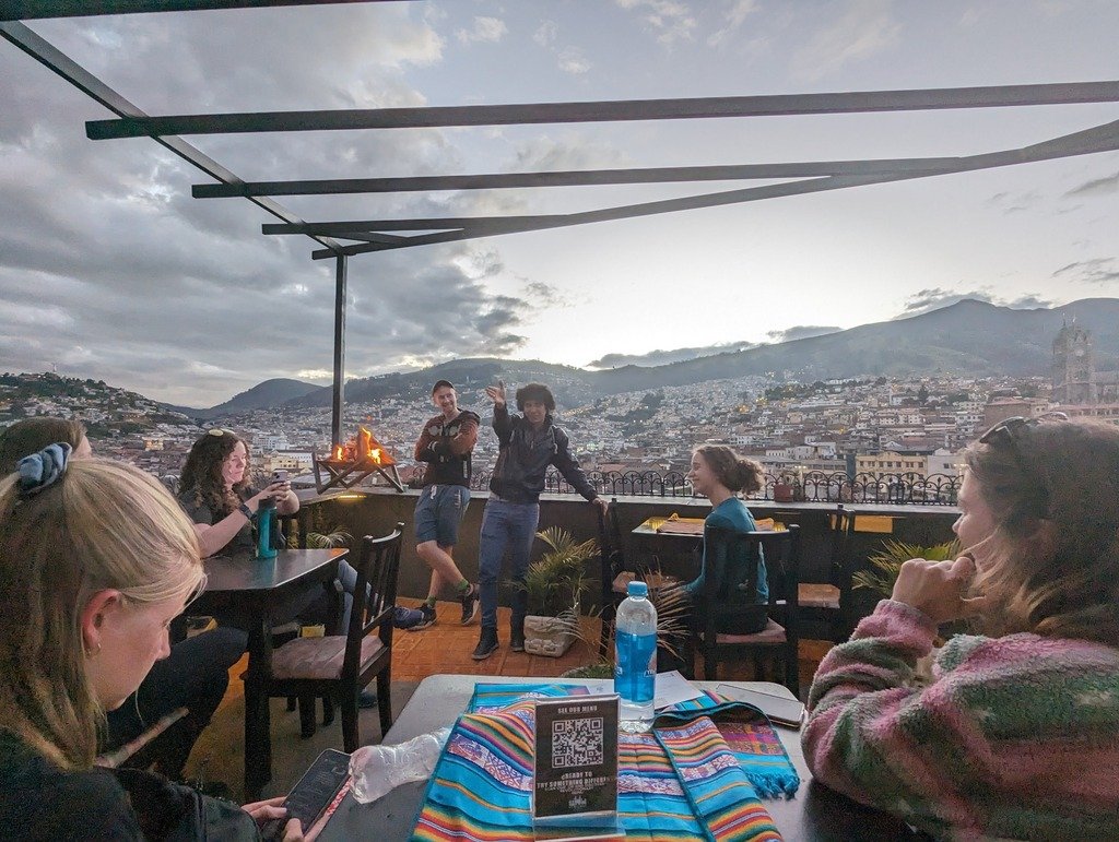 A tour in Quito