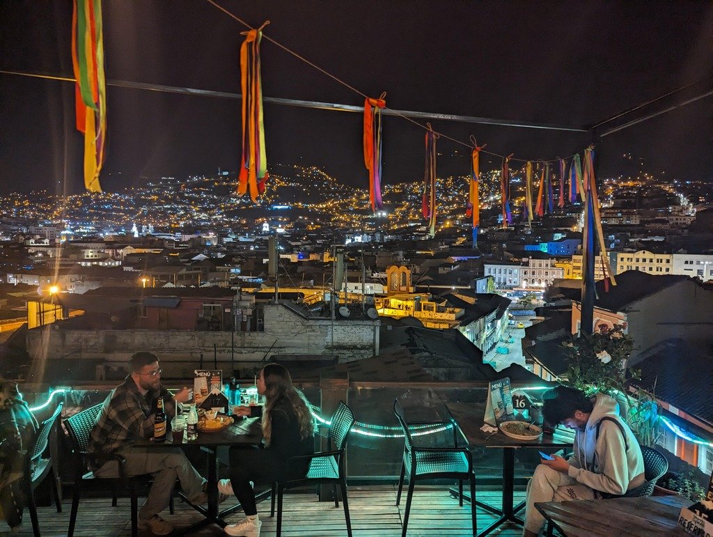 Secret Garden night in Quito